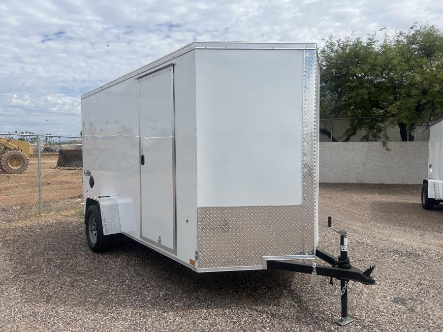 K721 Element Flat Top 6 x 12 SA Enclosed Trailer image 0