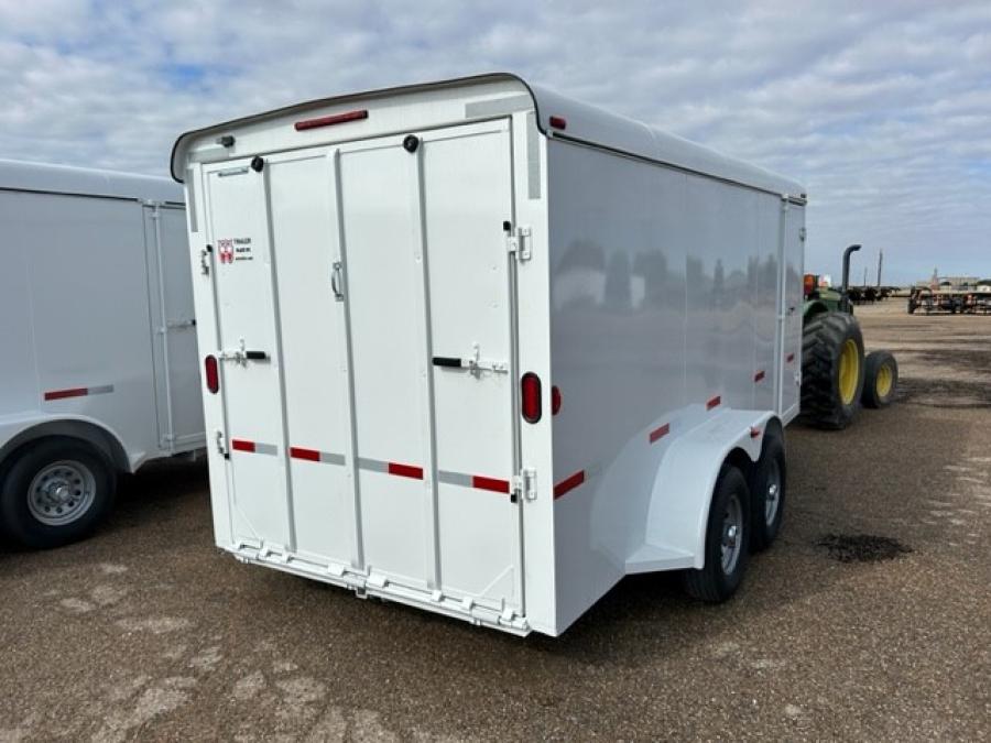 STEEL COMMERCIAL GRADE  W-W TRAILER 16′ STEEL CARGO 16’X6’8″X66″ 5.2K 2B RD image 4