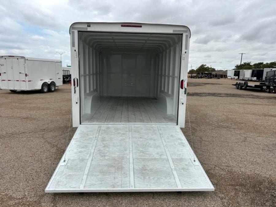 W-W COMMERCIAL GRADE STEEL16′ CARGO 16 X 7’10” WIDE X 66″ TALL  7K 2B RAMP DOOR image 2