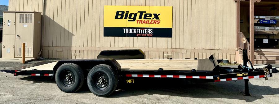 Big Tex 14FT 83″ x 20 Heavy Duty Full Tilt Bed Equipment Trailer image 1
