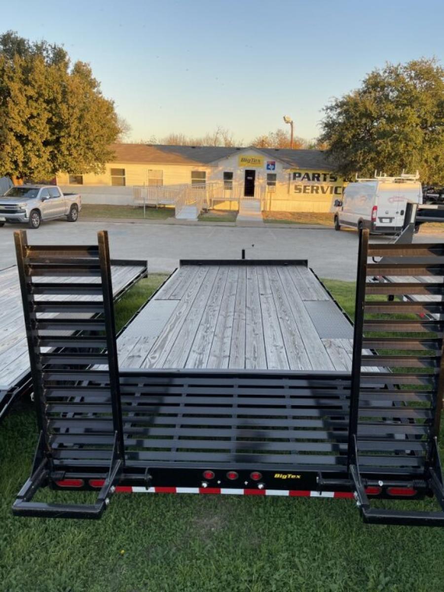 2022 Big Tex Deck Over Tandem Axle Equipment Trailer 102”x17′ +3’ Dove Tail image 0