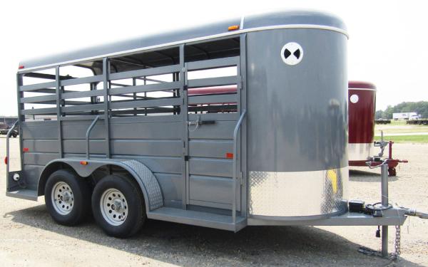 WW All Around 16x6 stock trailer #25574