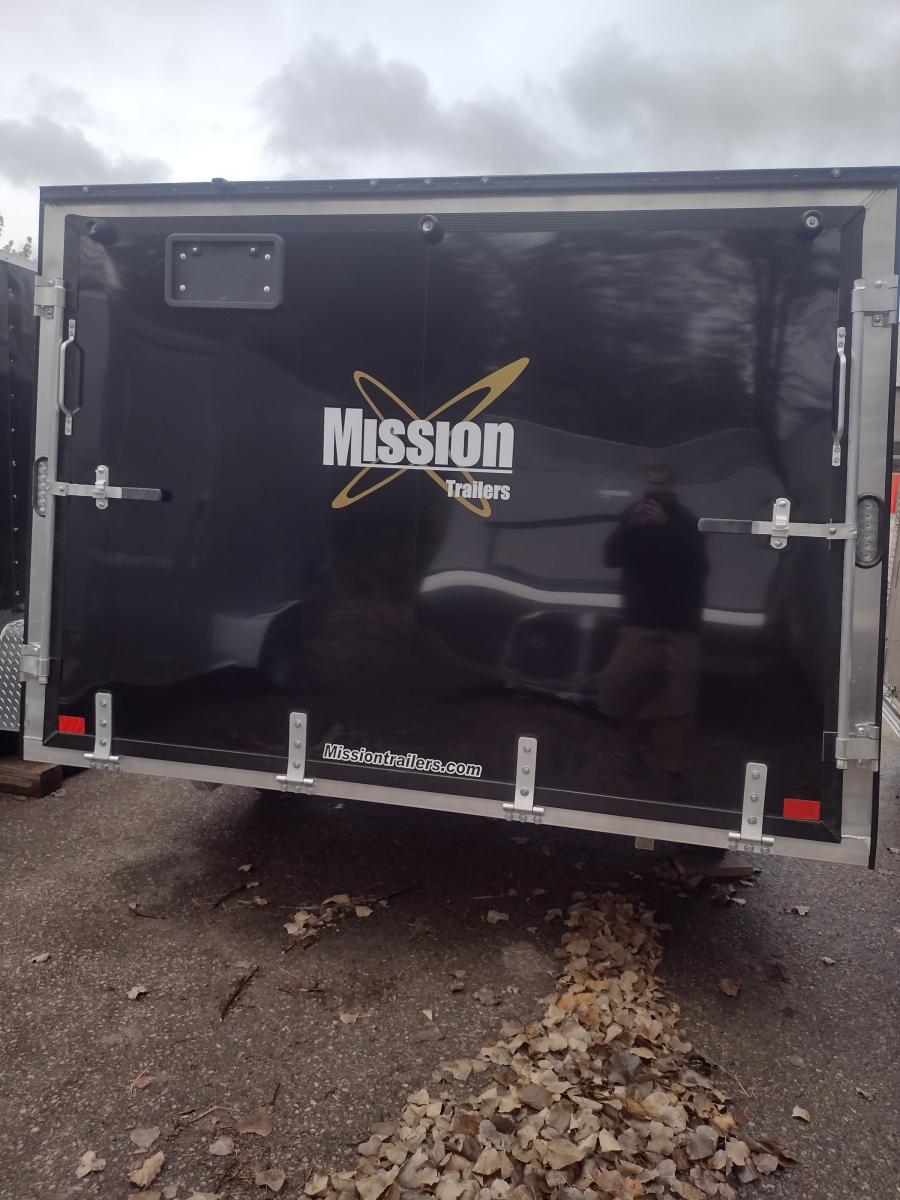 MFS1 101 X 12  SNOWMOBILE CROSSOVER TRAILER BY MISSION image 1