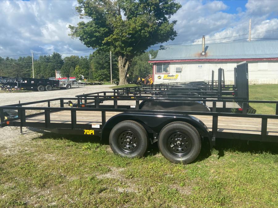 Big Tex 70PI 7K TAND PIPE UTL 83″x20 4RG SPMT BRK2 BK image 0