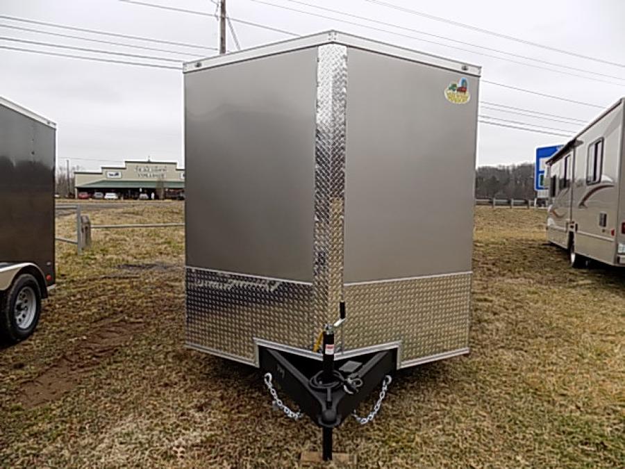 CWG7 COVERED WAGON 7X14 TA SILVER RD +12 COVERED WAGON image 0