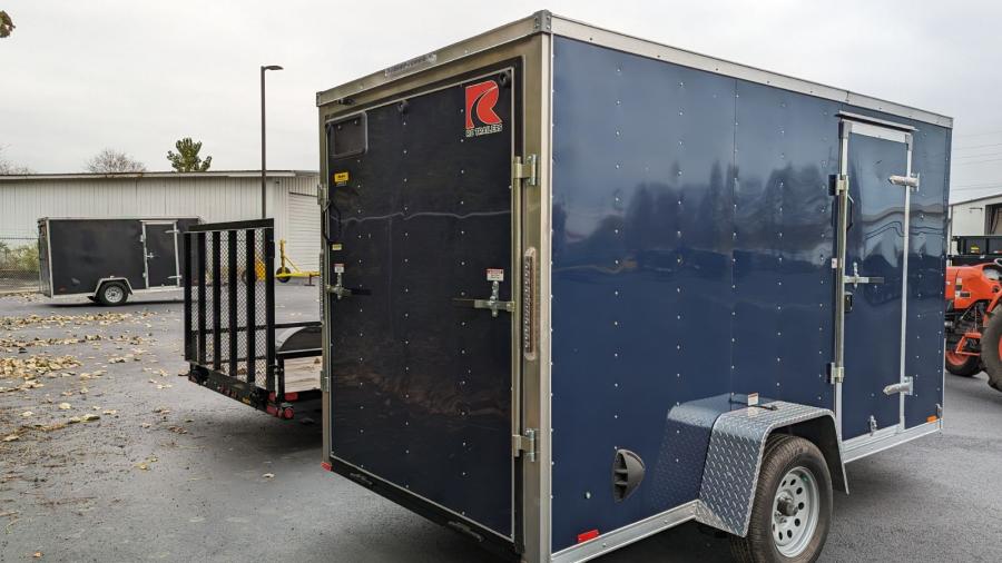 RDLX RDLX 6 x 12 SA FLAT TOP WEDG ENCLOSED TRAILER BY RC image 0