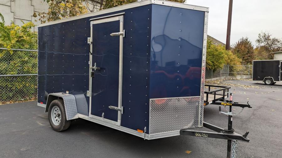 RDLX RDLX 6 x 12 SA FLAT TOP WEDG ENCLOSED TRAILER BY RC image 2