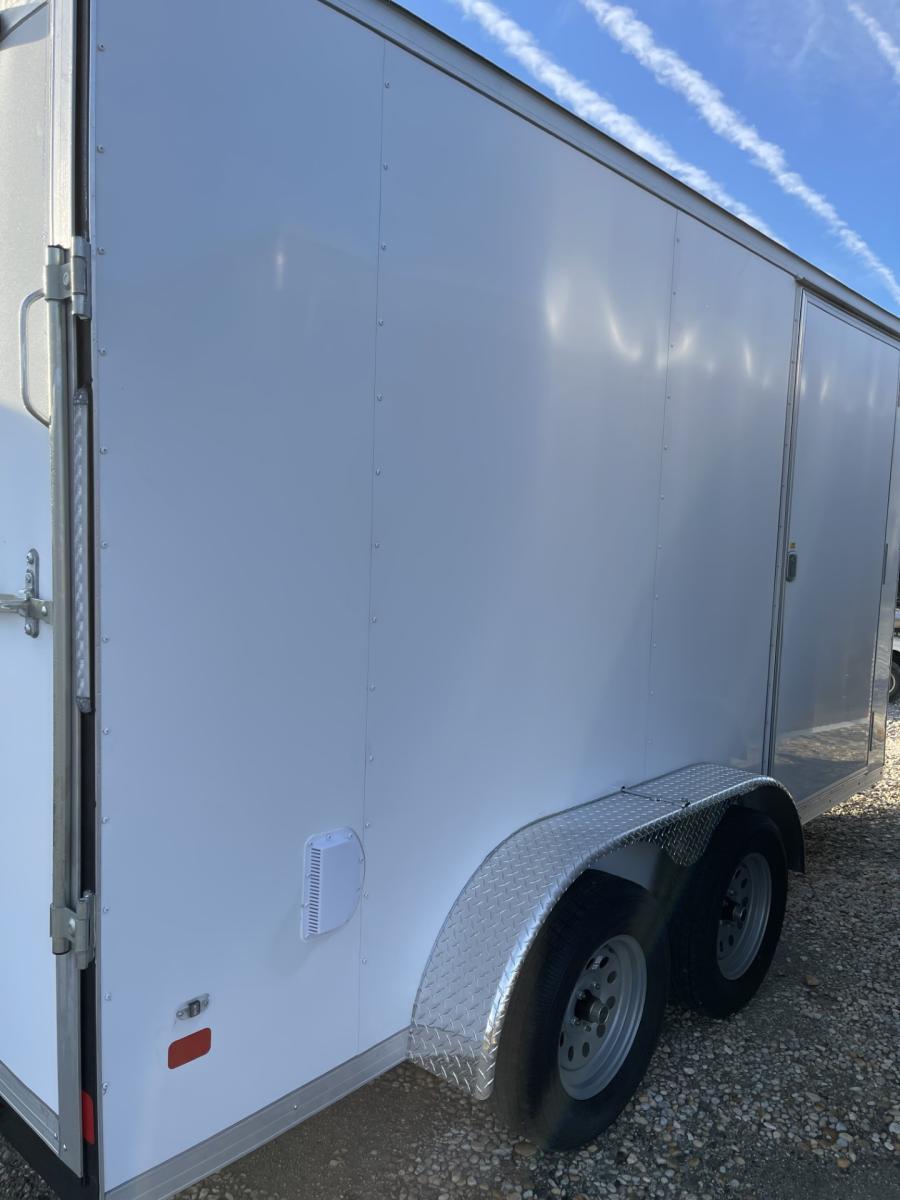 CWG7 COVERED WAGON GOLD – 7X14 WHIT E TA CARGO +12 HT image 2