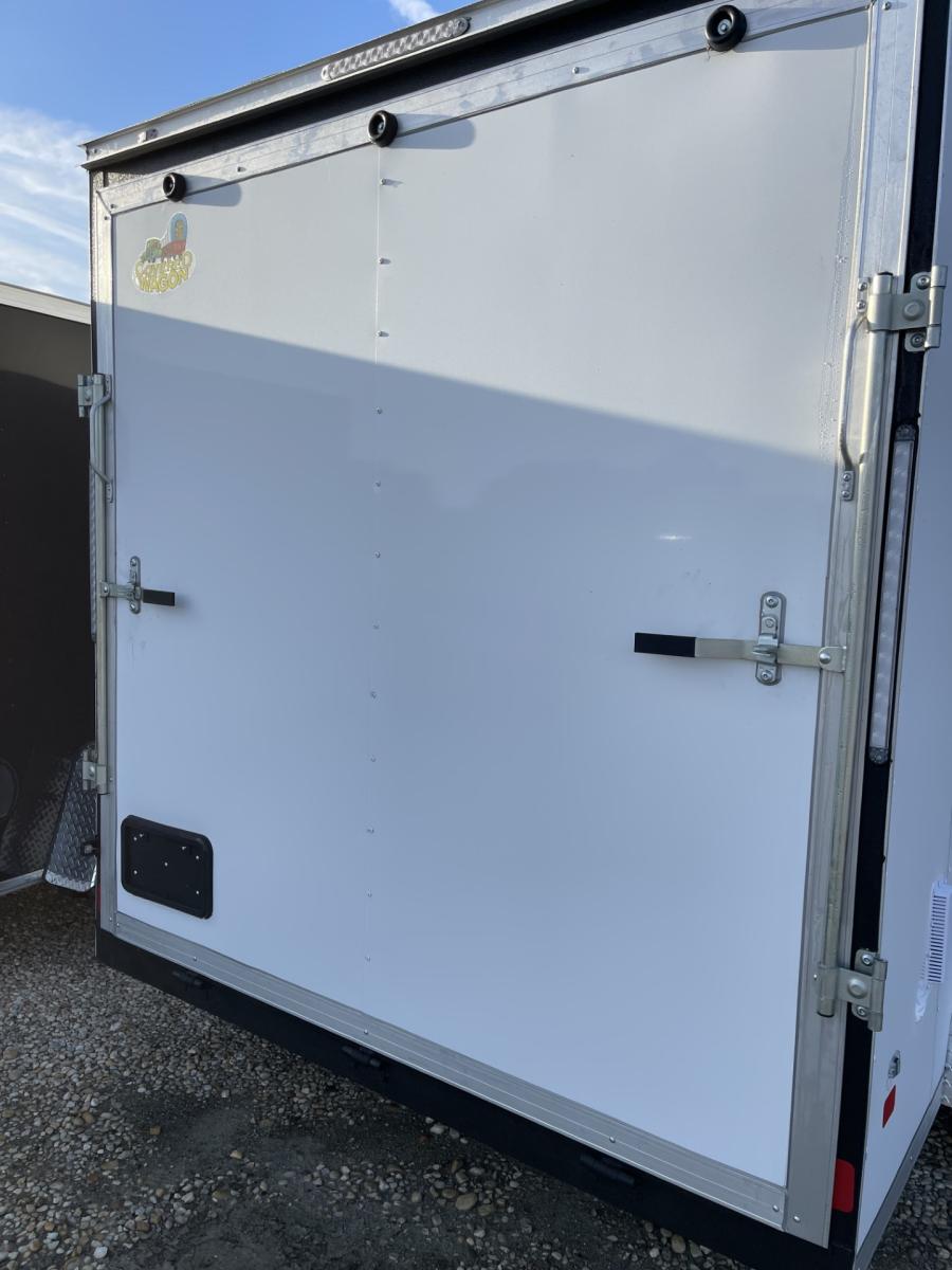 CWG7 COVERED WAGON GOLD – 7X14 WHIT E TA CARGO +12 HT image 3