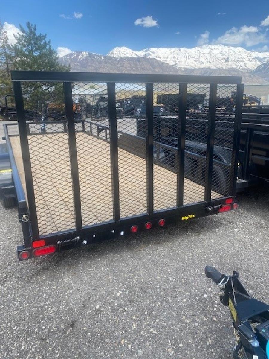 Big Tex 70PI 7K TAND UTILITY PI (7×20) 4RG, SPMT, BK image 3