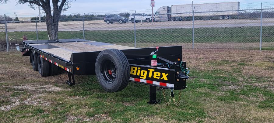 2024 Big Tex Heavy Duty Tandem Dual Wheel Pintle 102’x20’ +5 w/ mega ramps image 0