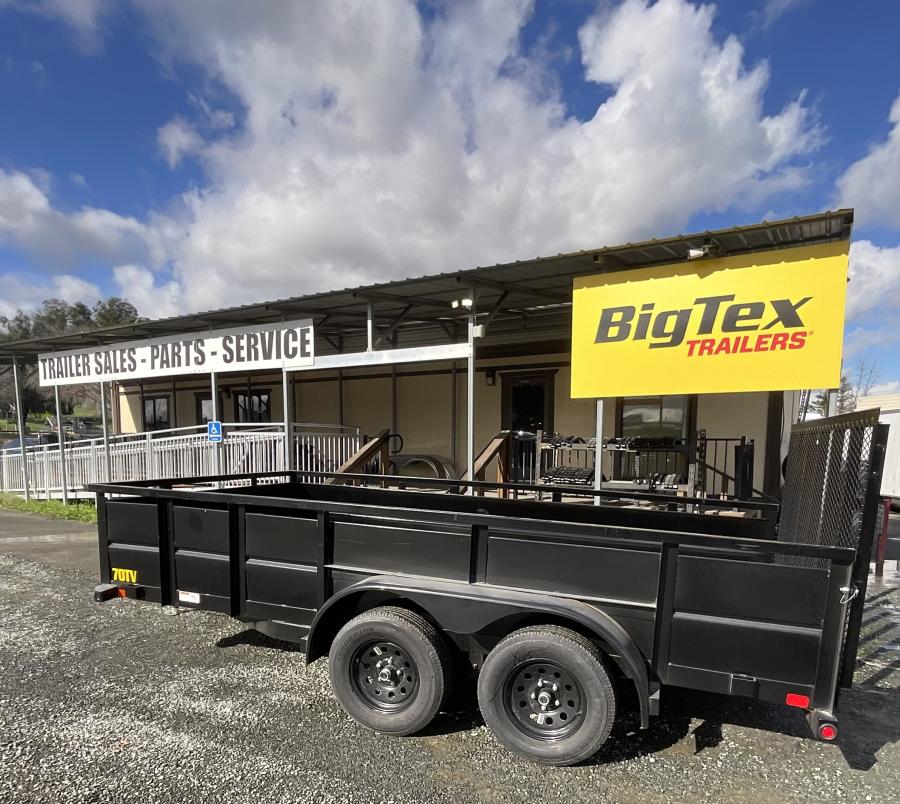 Big Tex 70TV 83″ x 14 Tandem Axle Vanguard Trailer image 0