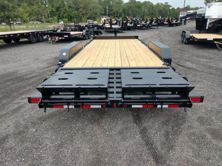 Big Tex 14ET-MR 14K TAND EQUIP W/DT 83×18 MR DVT Mega Ramps, Black image 1