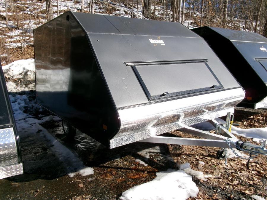MFS1 101 X 12 FLAT SNOW SNOWMOBILE TRAILER BY MISSION image 0