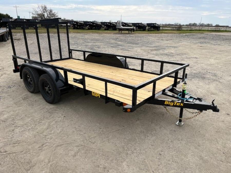 77” x 14′ Tandem Axle Tube Top Utility Trailer image 0