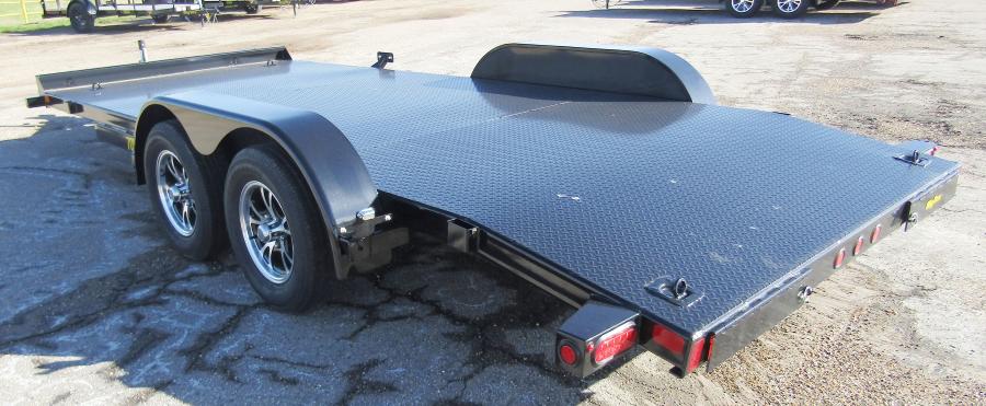 Big Tex 70DM Car Hauler 83”x 18’ WITH DOVETAIL #37171 | Big Tex Trailer