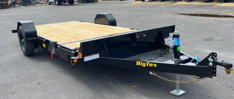 2024 Big Tex Single Axle Tilt Trailer 81” x 16’ (13’ + 3’ Stationary Front) image 0