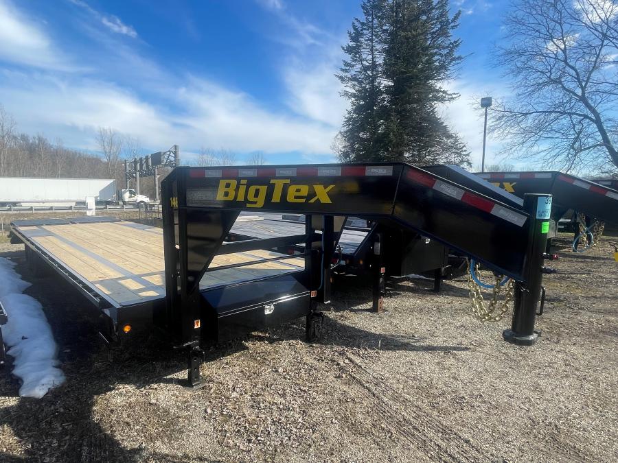 Big Tex 14GN 14,000#,TA,GN,(8 1/2 x 25+5 Black,DT with 2-Megaramps image 0