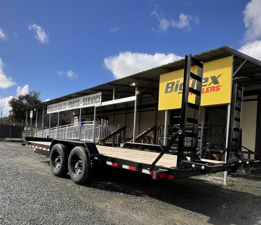 Big Tex 14EE 83″ x 18 Tandem Axle Equipment Trailer image 1