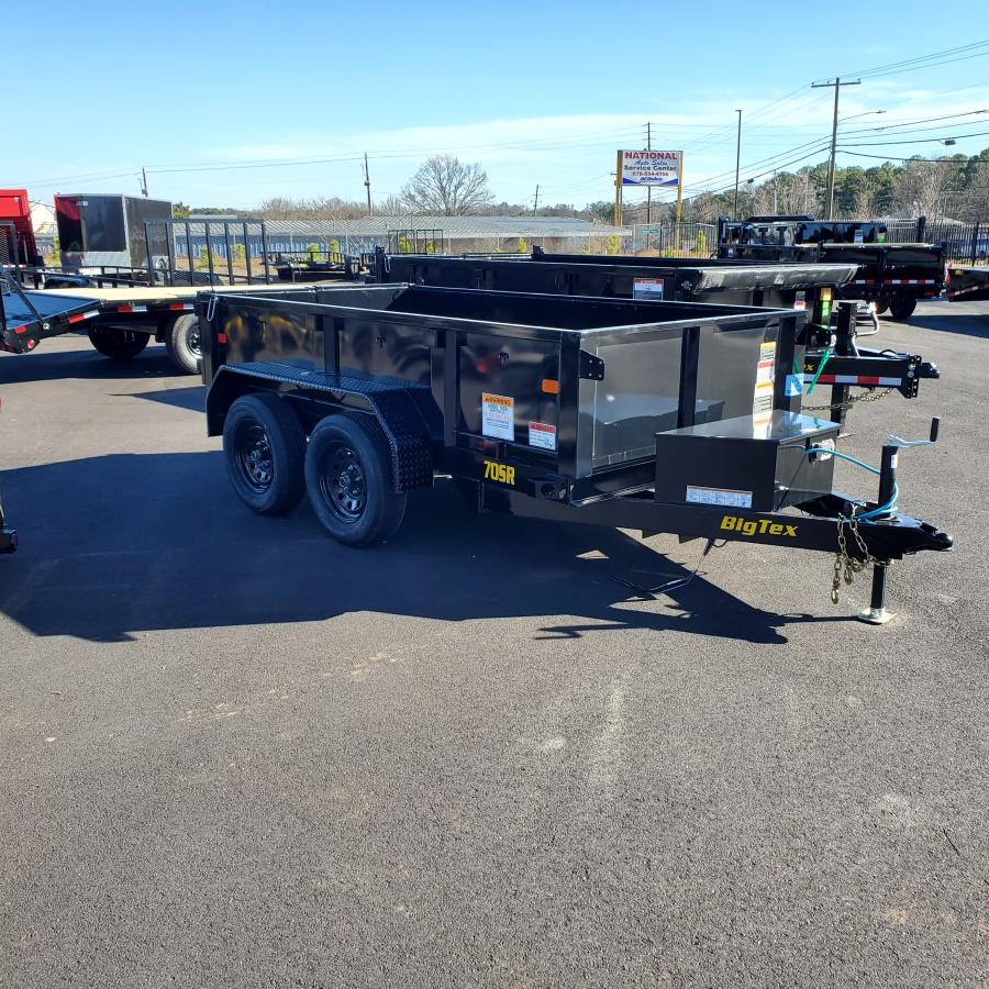 Big Tex 70SR, Dump, 60″ x 10′, 7K, Double Rear Doors image 0