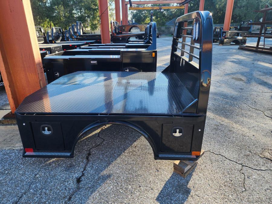 CM SK Skirted Truck Body SK2 94/94/60/34, Toolboxes, 30K Recessed GN Hitch, 24K Bumper Hitch image 1