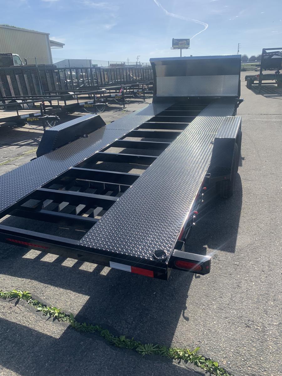 CH39 CAR HAULER 7X20 7K CHANNEL SPLIT DECK BY IRON PANTHER Image 4