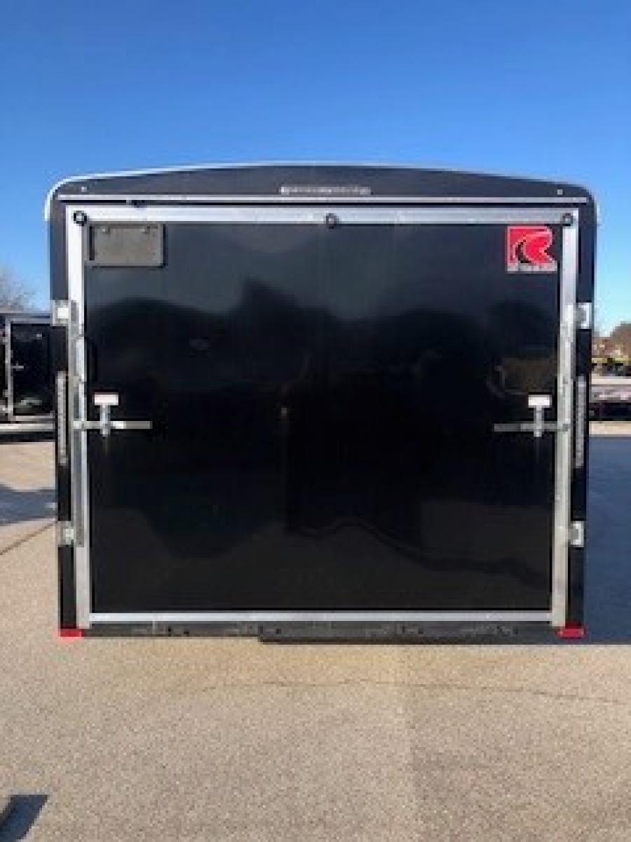 **** CLEARANCE ****     RC Trailers RSTCH 8.5×24 tandem-axle enclosed trailer, 6.5′ interior height, upgraded floor, ramp door image 1