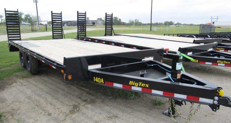 Big Tex 14OA, Deck-Over, 102" x 20', 14K, Dovetail Image 1