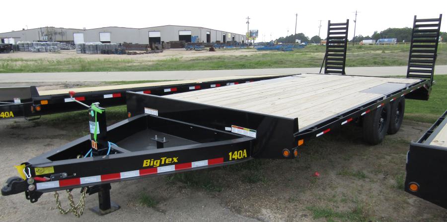 Big Tex 14OA, Deck-Over, 102" x 20', 14K, Dovetail Image 2