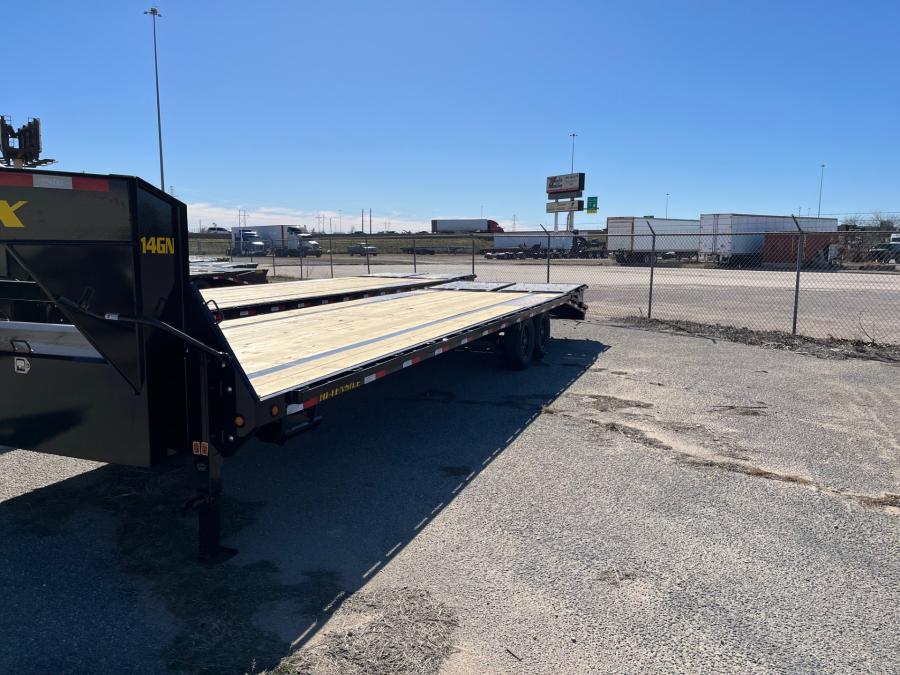 2024 Big Tex Single Wheel Tandem Axle Gooseneck Trailer