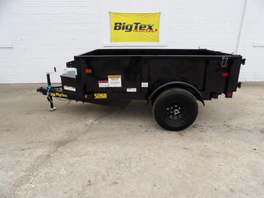 Big Tex 50SR 60″ x 10 Single Axle Single Ram Dump image 0