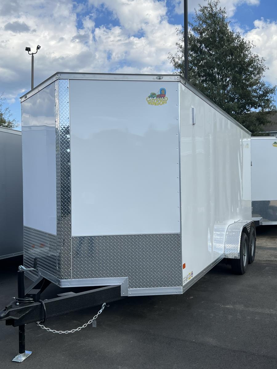 CWG7 Cargo 7 x 16 TA Gold Line by Covered Wagon Trailers image 1