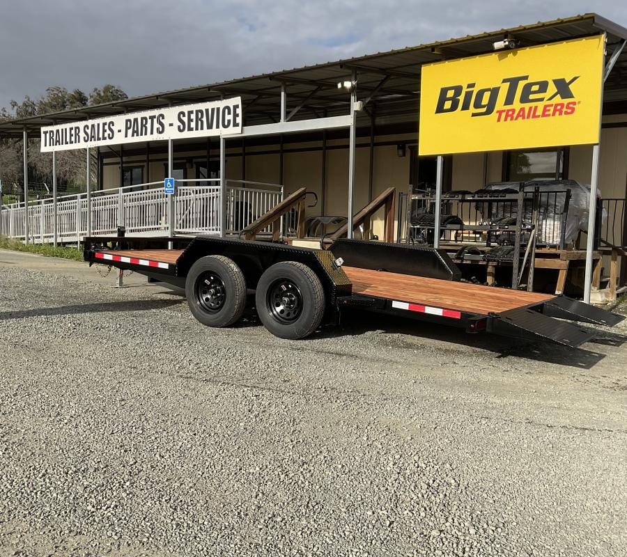 ET47 EQIP TRAILER 7x16 7K TILT BY IRON PANTHER Image 1