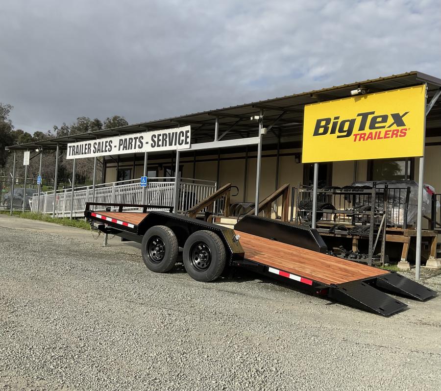 ET47 EQIP TRAILER 7×18 7K TILT BY IRON PANTHER image 0