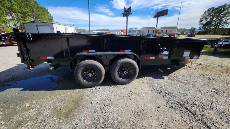 Big Tex 14LP 14K TAND LP DUMP 83″x16 6SIR Black image 2