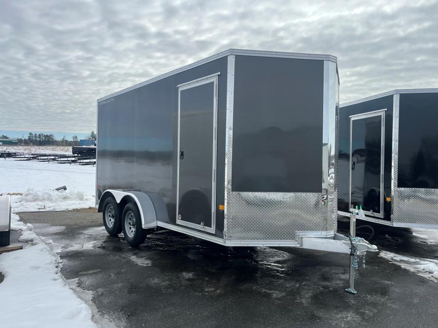 C7X1 7X14 Standard Stealth V-Nose Cargo Trailer by Cargo Pro image 2