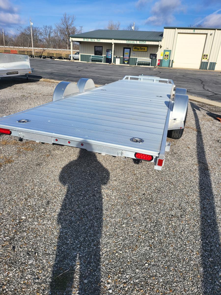 Aluma 8222H 82" x 22 TA Utility Trailer, 4800# spread Axles Image 1