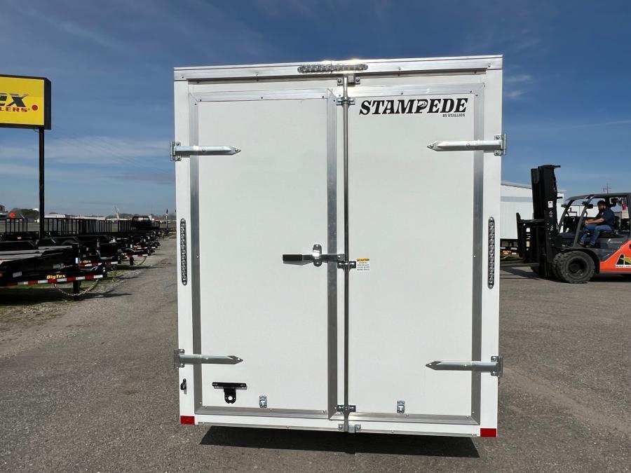 STAS STALL 6X10 SA WHITE DBL REAR 66H image 3