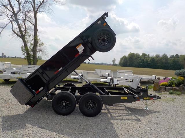 10SR 9,990#,TA,SR DUMP,(83 x 12) Black,7 Slide in Ramps