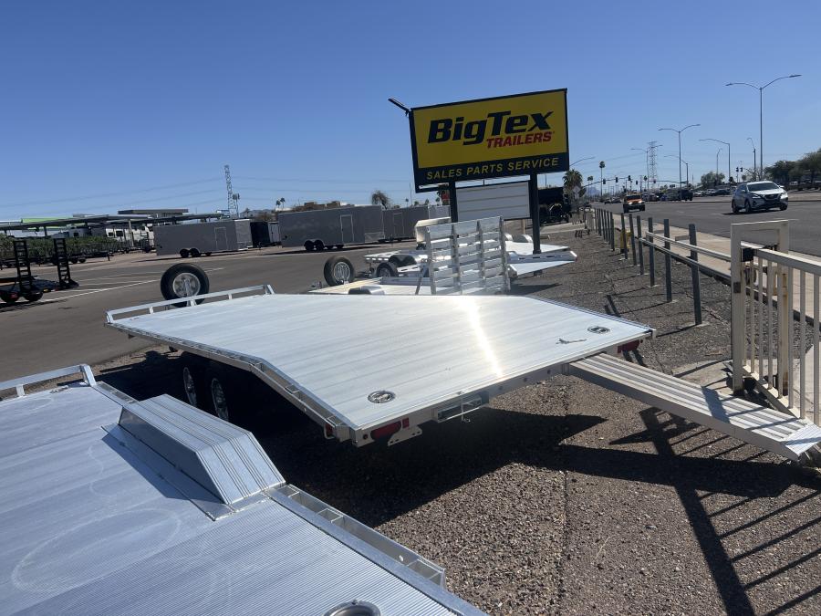 Aluma 1024 ALUMA 100″ X 24 TA 5200# AXLE UTILITY TRAILER, BEAVERTA image 1