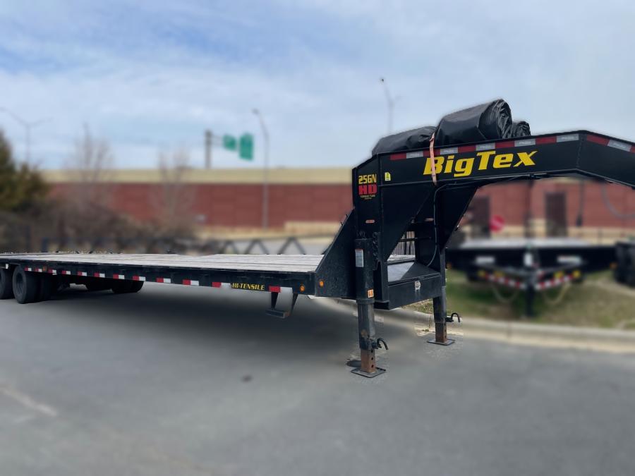 25GN Tandem Dual Gooseneck Trailer (102’x40″) with Slide out Ramps image 0