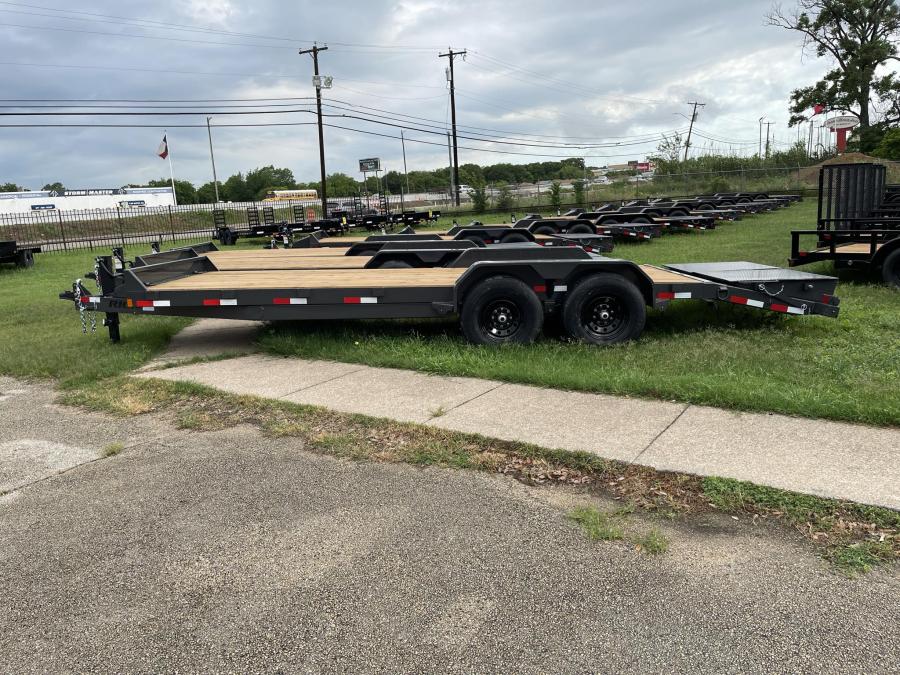 *PRICE DROP*2024 Rice Trailers- FMEH8223MR-MAGNUM 14K Tandem Axle(83”x20’+3’) Heavy Duty Equipment Trailer 36”Cleated Dovetail W/3’ Double Hinged, Spring Assisted Flip-Over MINI MEGA RAMPS #051264 image 5