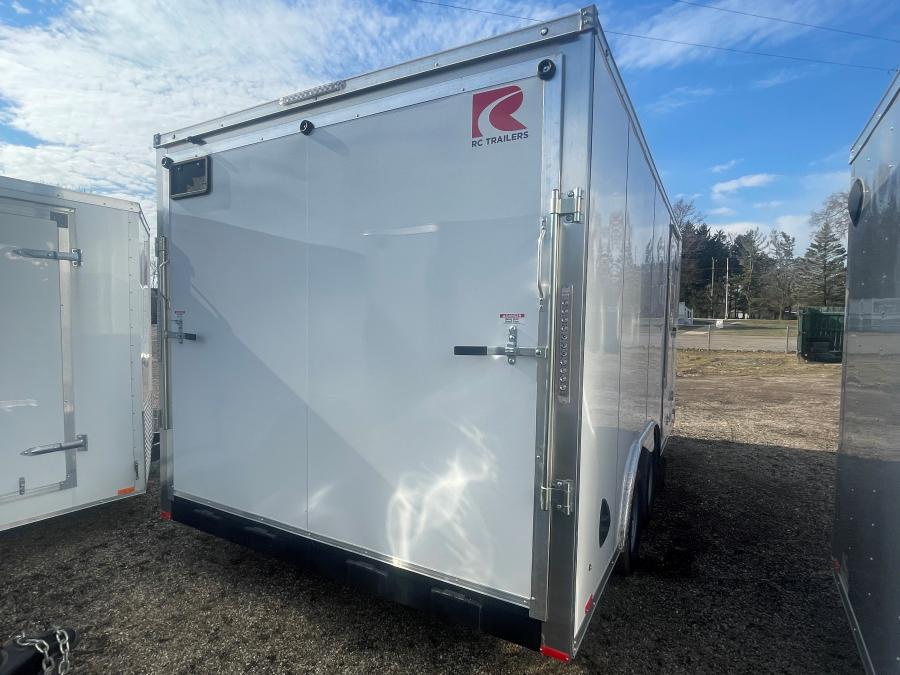 RDLX RDLX 85 x 16 TA FLAT TOP WED ENCLOSED TRAILER BY RC image 1