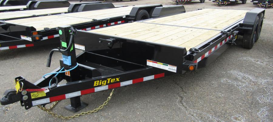 Big Tex 16TL 83″ x 22 (16 + 6) Super Duty Tilt Bed Trailer #52551 image 0