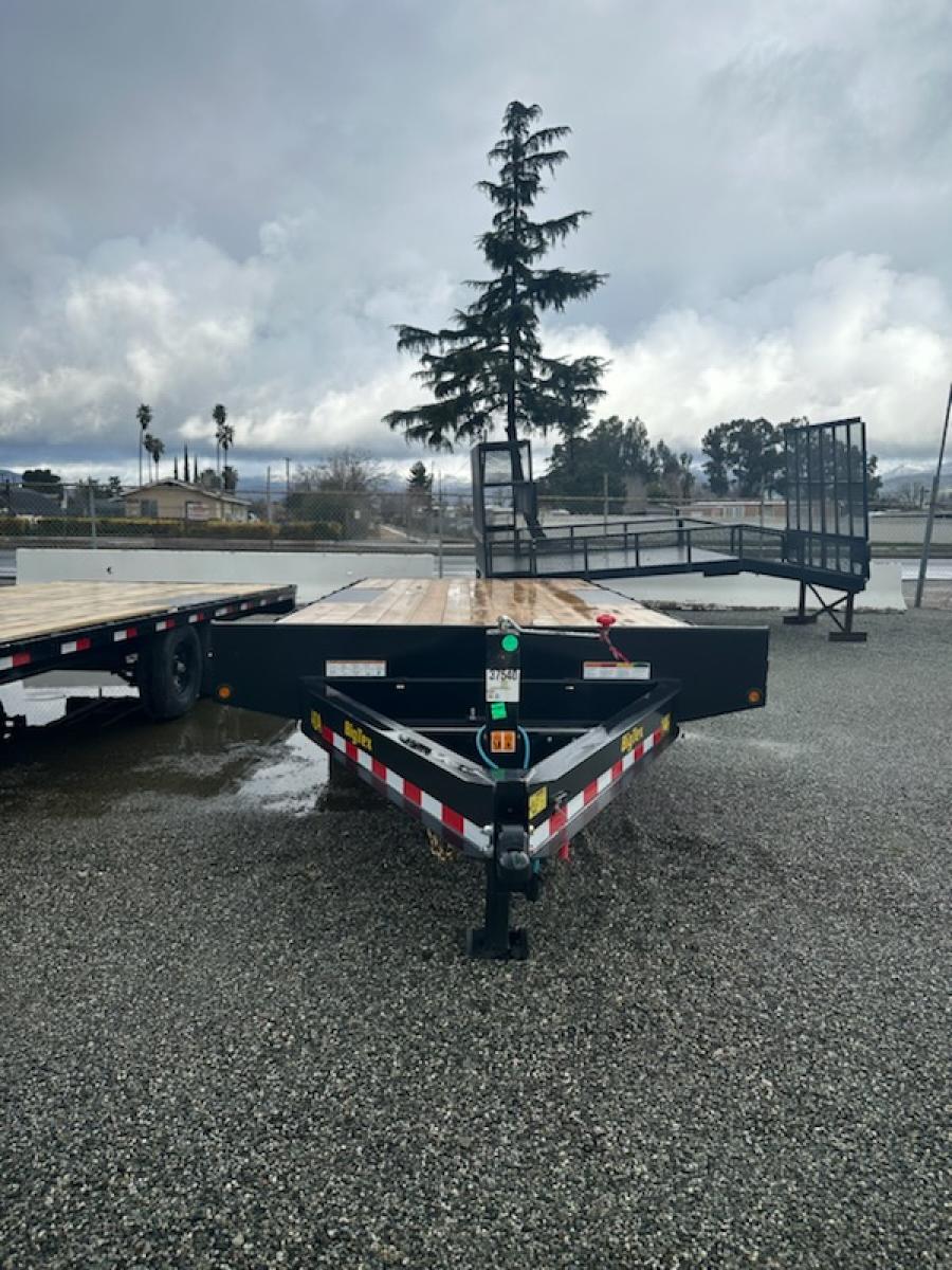 14OA – 20′ 14,000# GVWR DECKOVER TRAILER WITH 8′ SLIDE IN RAMPS image 1