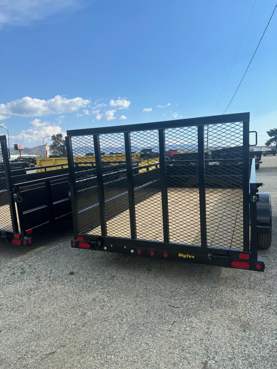 35SV – Big Tex 12′ Single Axle Landscape trailer with 4′ rampgate for all your landscape needs! image 1