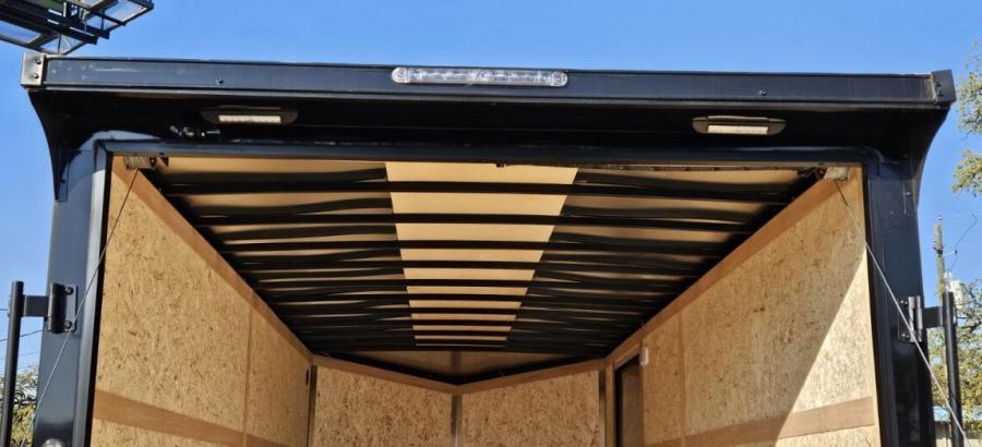 RDLX RDLX 7 x 16 TA FLAT TOP WEDG ENCLOSED TRAILER BY RC image 1