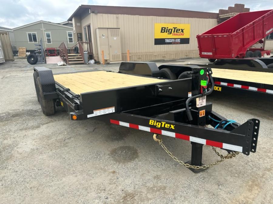 14FT – Big Tex Heavy duty FULL TILT trailer 14,000# Total Weight for your heavy equipment needs!! image 0