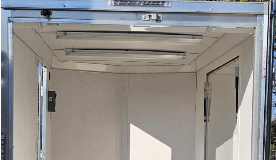 RDLX RDLX 6 x 12 SA FLAT TOP WEDG ENCLOSED TRAILER BY RC image 2