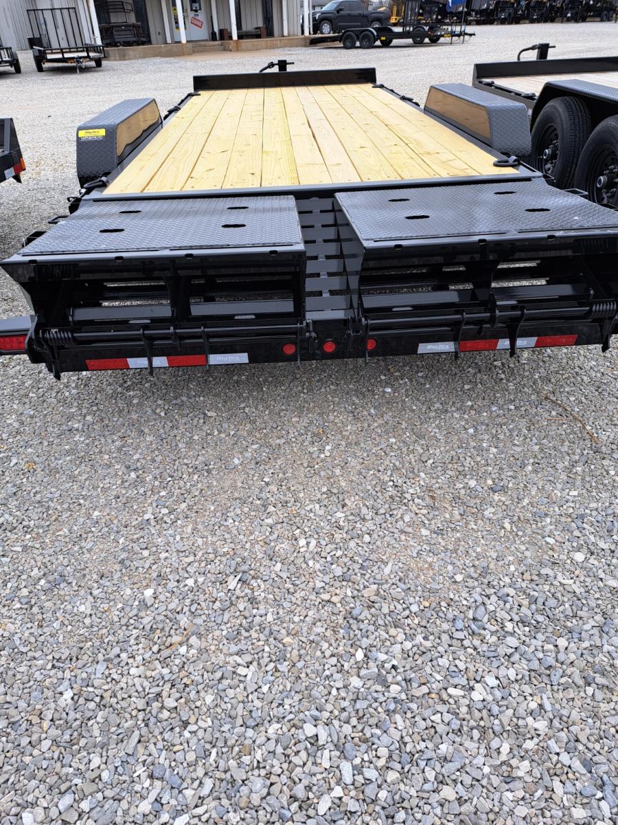 Big Tex 16ET 83″ x 17 + 3 (17ft Deck w/ 3ft Cleated Dovetail) Equipment Trailer w/ 17,500# GVWR, 17.5″ 16 Ply Tires image 4